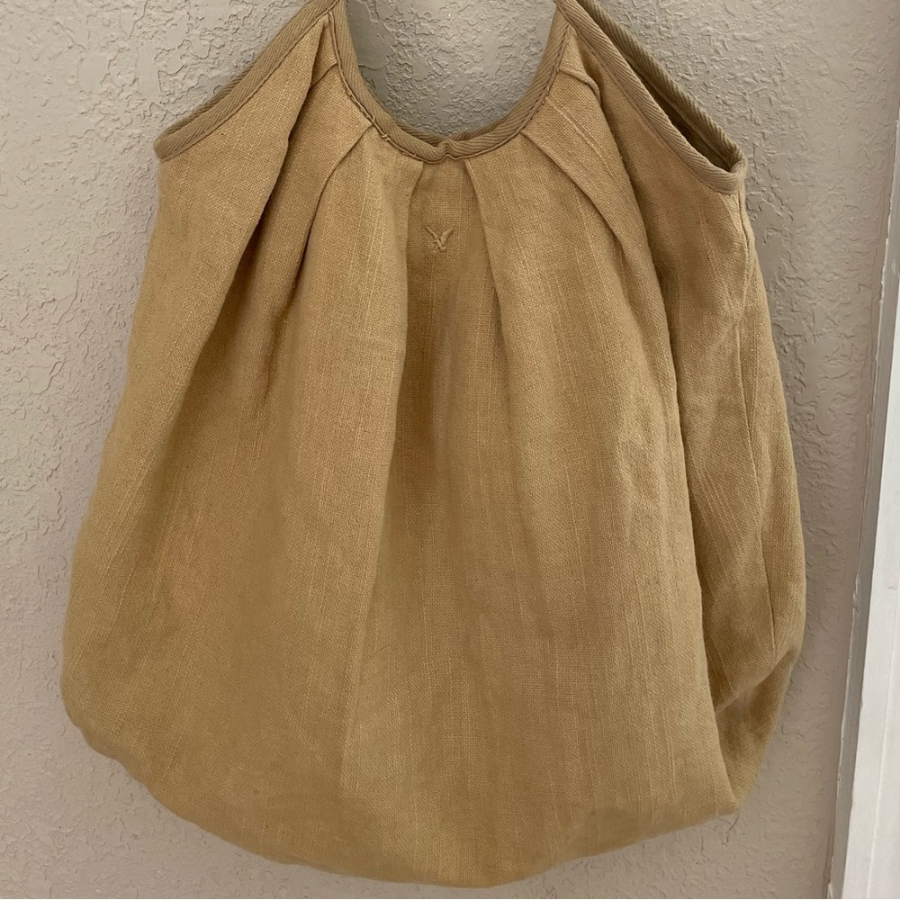 American Eagle Tan Shoulder Bag Purse